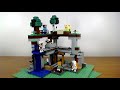 Lego Minecraft The First Adventure  21169 - StopMotion SpeedBuild & Animated Review!