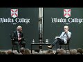 A Conversation with David Brooks | Rhodes College | 2023