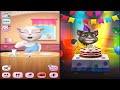 My Talking Angela Level 215 vs My Talking Tom Level 999 - Android Gameplay #4