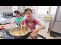 Making Banana Muffins by OhO and Jeeja