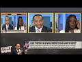 FIRST TAKE | Dojonai is racist! - Stephen A. on Dijonai Carrington critical of Clark on social media