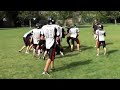 Alta Youth Football offense practice 2, Jim Teahan