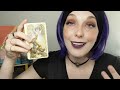ASMR ☁️| the witchy girl in lit class gives you a tarot reading🔮| personal attention, energy work