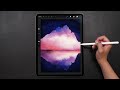 Draw With Me a Dreamy Landscape | Procreate Tutorial on iPad Pro + SURPRISE GIVEAWAY 🥳