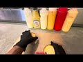 Pov: 35 Minutes Of CHEESE BURGER MAKING 🍔🍔 | Sunday Morning Rush😱 || Burger Hytten Solrød 😊