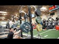 Maxing Out Back Squat With Isaiah Rivera