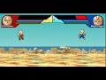 Dbz ultimate power 2 Majin vegeta vs goku ssj3