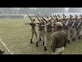 Passing Out Practice Parade (POP)1st Battalion, Barrackpore.