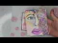 #109 Quick and easy flower using alcohol ink