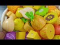 Cutting Fruit, Vegetables | Wooden ASMR Part 25