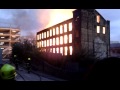 Bradford mill fire video 2