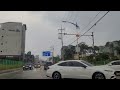 [4K Korea] 비 오는 날 빗소리 들으며 강원도 짧은 드라이브 - Drive in Gangwon-do listening to the rain