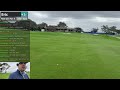 18 holes in 18 min - Every shot from my live stream, quick cut | Torrey Pines North before Farmers