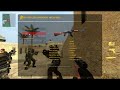 Counter Strike Source gameplay on de_DustII.