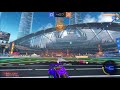 Rocket League goalie block