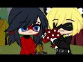 If Ladybug accepted Chat's confessions|| GachaSkit || Miraculous Ladybug