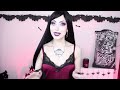 🖤🦇 ROMANTIC GOTH HAUL 🦇🖤 Trying on Halloween Retro Vampire Outfits BELLE POQUE |  Vesmedinia