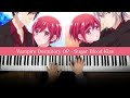 Vampire Dormitory OP - Sugar Blood Kiss (Piano Cover) | Dedication #957