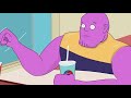 (ASMR) Lunch with Thanos |  Lipsmacking 💋