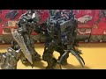 Megatron vs scourge (transformers stop motion)