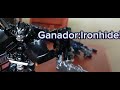 IronHide Vs Soundwave (Stop motion)