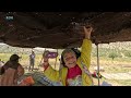 Iranian Nomads Setting Up Traditional Tent : Nomadic Lifestyle Of Iran