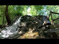 숲속 피서, 시원한 물보라, 자연 에어컨, 물멍 때리기, Retreat in the forest, cool spray, natural air conditioning, #ASMR,