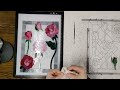 Watch Me Make a Stained Glass Rose Panel (Part 1 of 2)