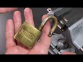 Vintage Sargent Padlock Picked