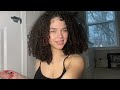 curly hair routine ft. dollar curl club