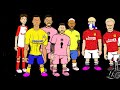 ⚽️OLD FOOTBALLERS vs YOUNG FOOTBALLERS⚽️ (Feat Ronaldo Haaland Messi Mbappe Nunez Frontmen 7.2)