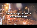 A Simple Video of Sustainability w/ Text