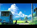 入道雲、夏の風を感じた散歩道。Four seasons in Japan: Summer cumulonimbus clouds 【LOFI BGM】chill out / nostalgic