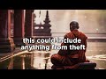 Be aware⚠️5 Things You Should Never Receive from Anyone | Buddhist Teachings