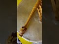 Hand Drum and Beater I made. It has an awesome sound. August 2024