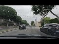 25 minutes Driving in west Hollywood California USA هوليوود الأمريكية