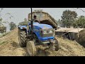 Sonalika Tractor Unloading Power | Risky Drive | Sonalika Tractor