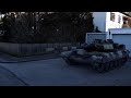 Blender Camera Tracking | Tank infront of garage | blender 2.79