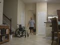 stroke survivor walking no cane