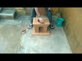 সহজ পদ্ধতিতে মাটির চুলা তৈরি/Mitti ka chulha/Wood stove/Clay stove/Mud stove/Soil stove/Clay oven