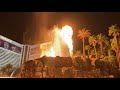 Las Vegas Mirage volcano show.