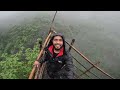 Most Dangerous Trek in INDIA || Mawryngkhang Trek || Bamboo Trek