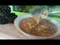 How to Make Green Lentil Soup with Noodles, Lentil Soup. Green Lentil Meal