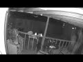 strange light orb? apparition caught on home security cameras.