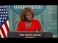 LIVE: Karine Jean-Pierre holds White House briefing | 7/24/2024
