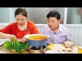 MUKBANG - BÒ NHÚNG MẺ - BÍ QUYẾT ĐỂ CÓ NƯỚC NHÚNG NGON