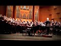 UTSA Choirs Singing Les Misérables Medley || April 2013
