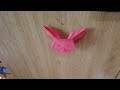 DIY  Origami Rabbit -Easy Origami Rabbit - How to Make Rabbit Step by Step