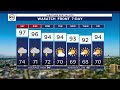 Evening weather forecast for Aug. 9, 2024