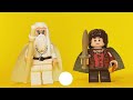 LEGO Frodo Baggins & Gandalf the White | The Lord of the Rings | Unofficial Minifigure | Movies